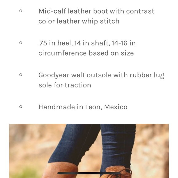 NWT BED|STU Janina Tan Flamingo Leather Boot - Picture 5 of 12